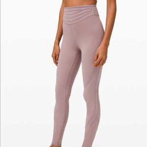Size 6 Lululemon Get in Line Super High-Rise Tight 23” in Lavender Purple